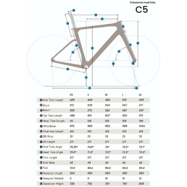 Winspace C5 frameset mt - Afbeelding 3