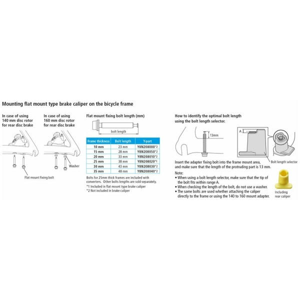 Shimano Bevestigingsbout C 20mm - Afbeelding 2