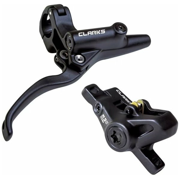 Shimano CLARKS M2 HYDRAULISCHE SCHIJFREMSET VOOR + ACHTER 1000/1700 MM ZWART